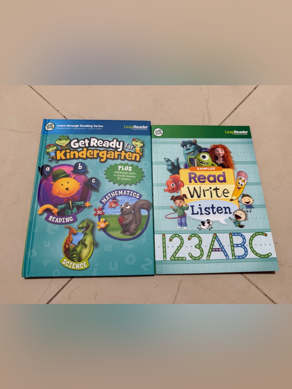Read Write Listen & Get Ready for Kindergarten Activity Books